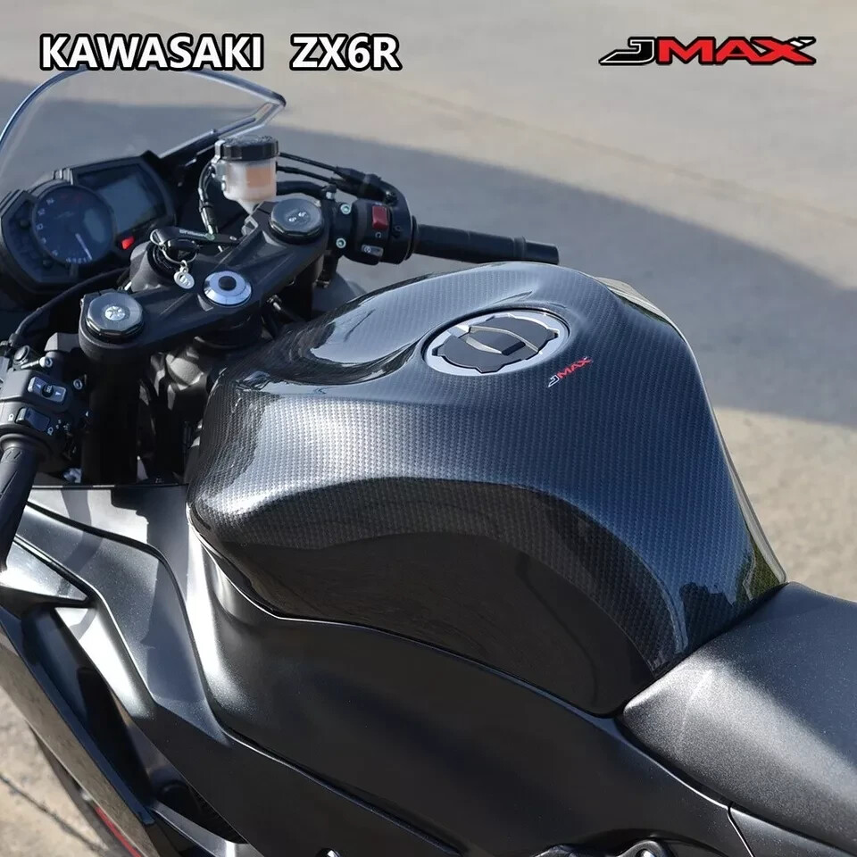 For Kawasaki Ninja ZX6R ZX-6R 2024 Fuel Gas Tank Cover For Kawasaki Ninja ZX6R ZX-6R 2024 Fuel Gas Tank Cover