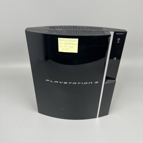 Sony PS3 PlayStation 3 Fat Console For Parts - Turns On - Won&rsquo;t Read Discs