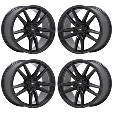 20 Ford Mustang Shelby Gt500 Satin Black Wheels Oem Set 10278 10279 Exchange