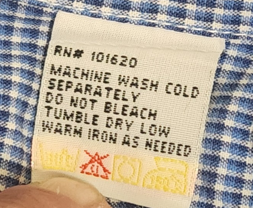 Resistol Rode Gear Herren Kurzarmhemd blau, schwarz, weiß kariert Gr. Medium - Bild 6 von 7