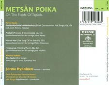 JORMA HYNNINEN METS N POIKA: ON THE FIELDS OF TAPIOLA NEW SUPER AUDIO HYBRID CD