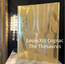 Louis XIII Cognac Art Book Hardcover English 33.5x25x3cm Unused Rare