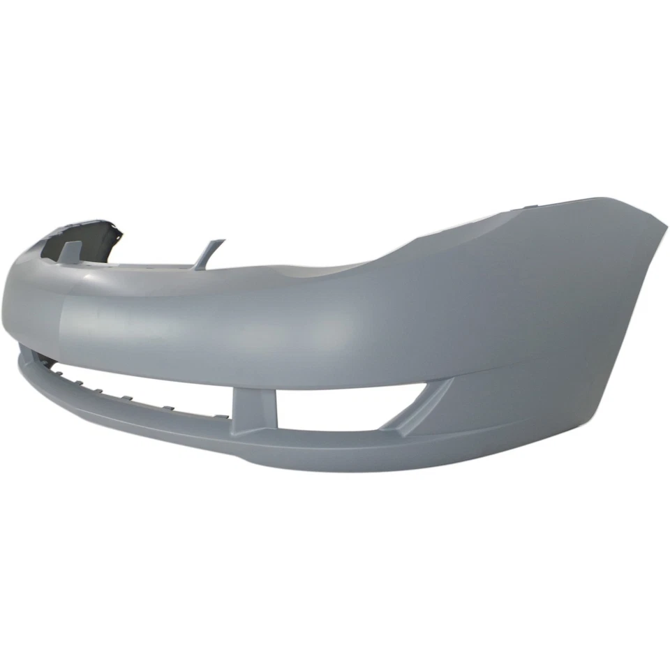 Front Bumper Cover For 2003-2007 Saturn Ion Coupe w/ fog lamp holes Primed - Image 2 of 4