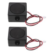 2 Pcs Compatible Mini Speaker Power Speakers Compact Home Audio Subwoofers