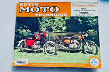 moto. Revue technique automobile M.Z. 125 MZ...HONDA CB 500 ... 1973
