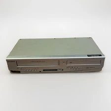 Sylvania DVD/VCR Combo Model: SRDD495-Silver-No Remote-Tested Working