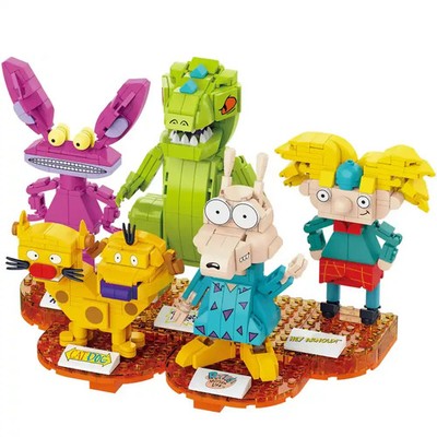Nickelodeon - Characters 833-Piece Brickcraft Building Set - Multi-Colored