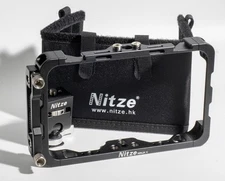 Nitze Cage for Atomos Ninja V Recorder with Sunhood and Mount