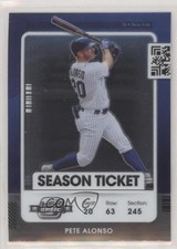 2021 Panini Contenders Season Ticket Optic Pete Alonso #84 0c6