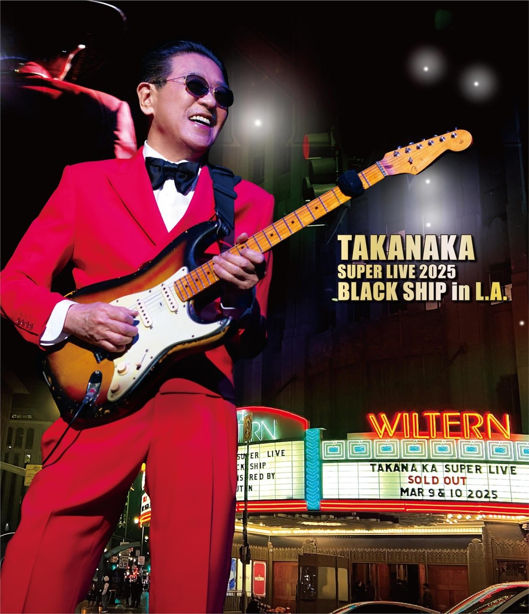 Masayoshi TAKANAKA SUPER LIVE 2025 BLACK SHIP in L.A. Blu-ray Disc
