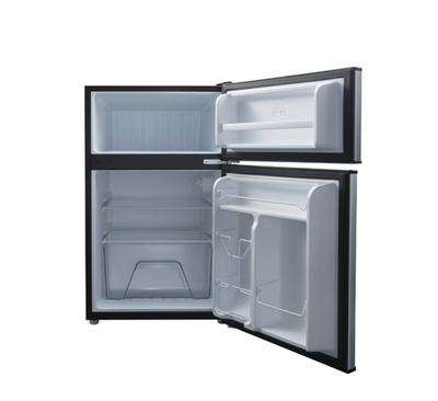 Galanz 3.1 Cu Ft Mini Fridge w/ Freezer, Stainless, 2-Door | eBay
