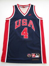Mens Medium Mitch Richmond Jersey USA Olympics Basketball Seoul 1988 sewn