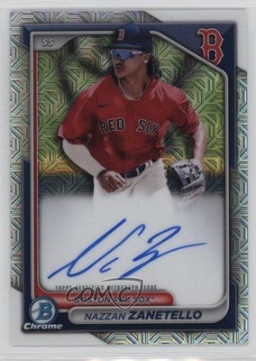 2024 Bowman Chrome Prospect Mega Box Nazzan Zanetello #BMA-NZ Auto 1g5d