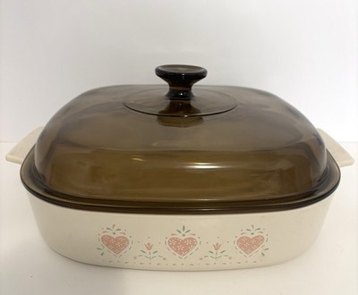 Corningware Vintage Forever Yours Casserole A-10-B. 2.5 Litre With Lid