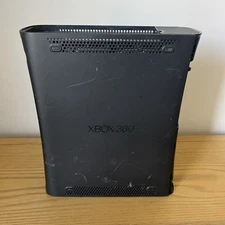 Black Xbox 360 For Parts or Repair Powers On