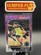 Jarrett Culver 2019-20 Hoops Premium Stock Prizms Purple Disco Rookie Free Ship