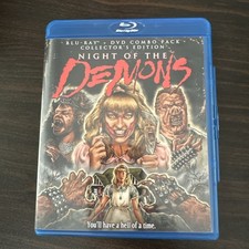 Night of the Demons (Blu-ray, 1988) Collector’s Edition Scream Factory
