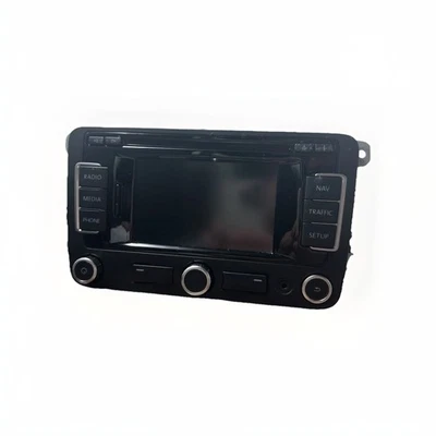 Radio/Navi mit CD 3C0035270 VW Golf 6, Polo 6, Passat Original 57019 Blaupunkt - Bild 1 von 4