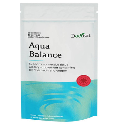 Aqua Balance   Nahrungsergänzungsmittel, 60 Kapseln zur Unterstützung des Ge