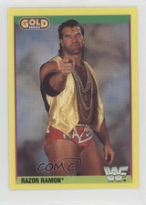 1992 Merlin Gold Series WWF Series 2 Scott Hall Razor Ramon #71 0w6