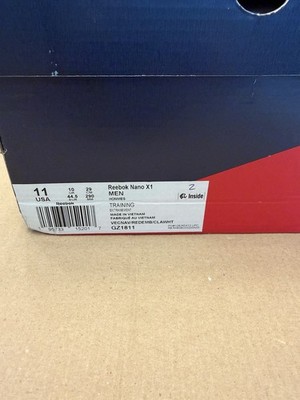 NWT Reebok Nano X1 Navy Seal Foundation Men's 11 Shoes DEVGRU SEAL NSW SOF