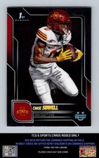 2025 Bowman University Chrome #123 Chase Sowell Iowa State Cyclones