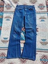 80s Levis 646 Bell Bottom Jeans Orange Tab Made In Usa Cowboy Flare
