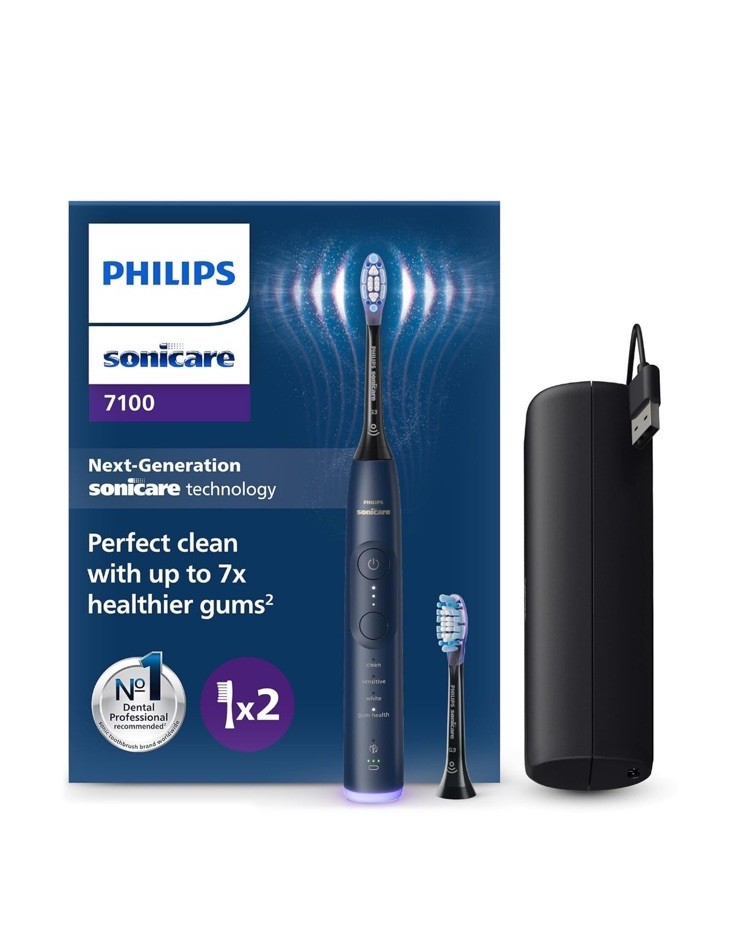 Philips Sonicare Blau Elektrische Zahnbürste, Series 7100 - Bild 4