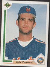 1991 UPPER DECK  WALLY WHITEHURST #221