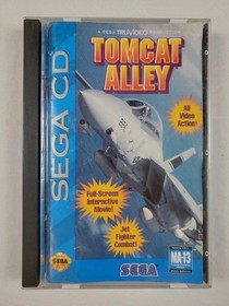 Tomcat Alley (Sega CD, 1994) Completo CIB Con Manual &iexcl;LIMPIO!!
