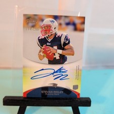 Stevan Ridley 2011 Topps Prime Rookie 154 / 250 Signed Autographed Auto Card. rookie card picture