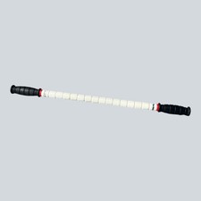 The Stick Muscle Massage Roller 24" Deep Tissue Therapy Roller Black White