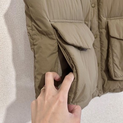 Snow Peak Recycled Nylon Ripstop Down Vest, Special Order | eBay