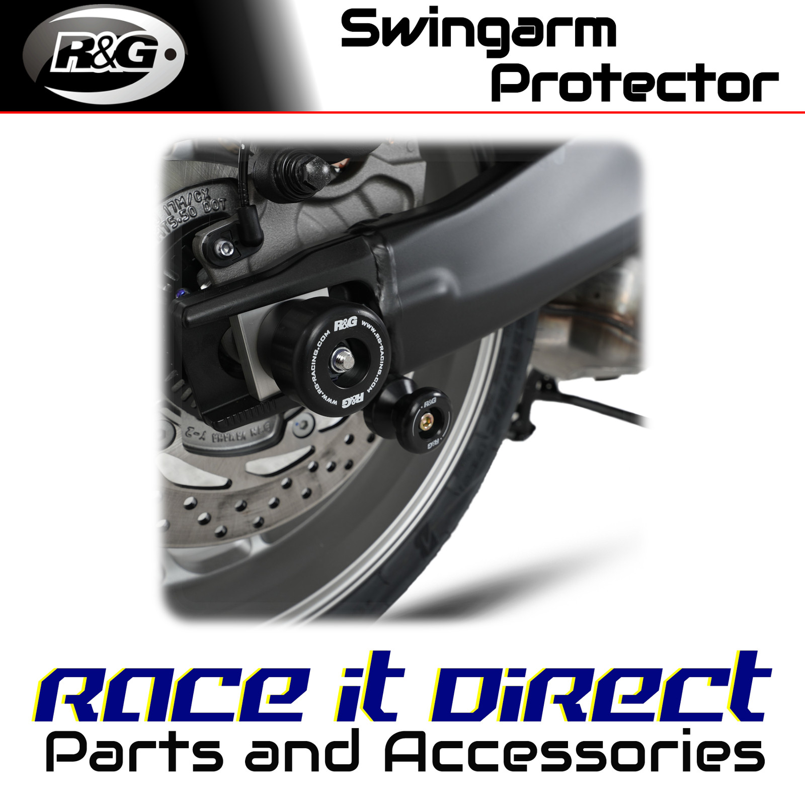 Swingarm Protectors for Yamaha Tracer 9 2021-2024 R&G