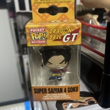 Funko Pocket Pop Dragon Ball GT Super Saiyan 4 Goku Mini Figura Llavero