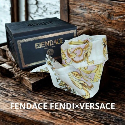 FENDACE FENDI×VERSACE Collaboration Scarf