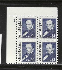 UNITED STATES 2194 MNH $1 HOPKINS PB 