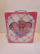 CLEAN Vintage 1990s Barbie Doll Carrying Case Rare