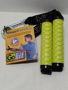 Go Fit Power Handles GF-STHC Green Brand New