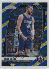 2024-25 Panini Prizm Choice Blue Yellow & Green Prizm Ivica Zubac #39 11yh