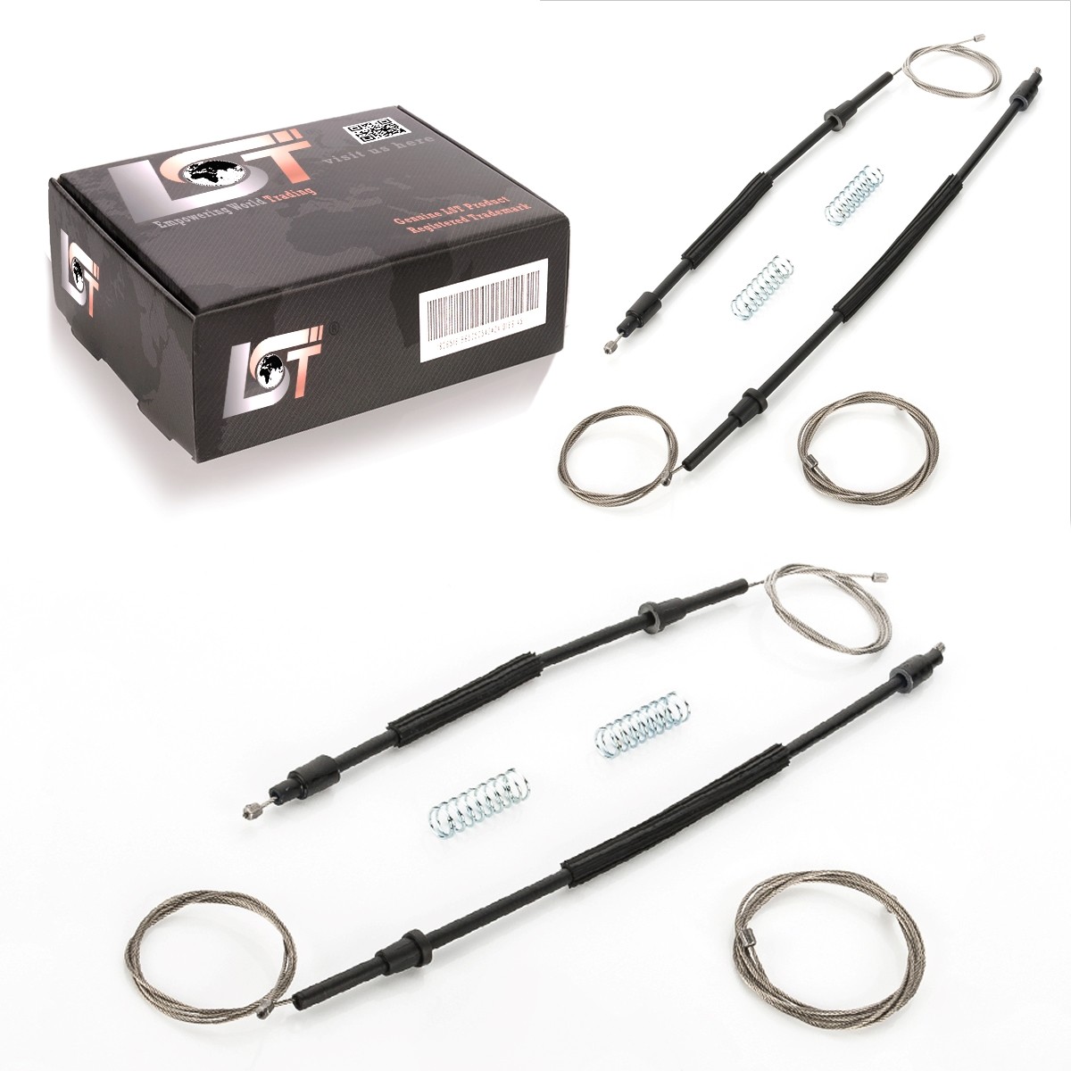 2x Window Regulator Repair Kit Cable Set Vl VR for Mercedes W212 S212