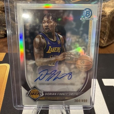 Topps 2025-26 Bowman Chrome DFS Auto Refractor BCA-DFS /499 Lakers
