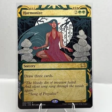 Magic the Gathering (mtg): STA: Harmonize - Rare - Full Art
