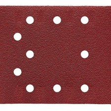 AEG Schleifblätter für Schwingschleifer K240 115x140 mm, 10-Loch Klemmverschluss