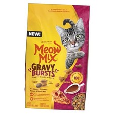  Gravy Bursts Dry Cat Food, Chicken, 3 LB Bag 3 Pound (Pack of 1) 3.62 per pound