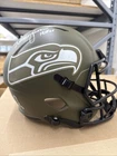 Warren Moon STS Signed Seattle Seahawks Full Size Replica Helmet Beckett COA