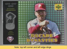 2001 Upper Deck Decade 1970's Decade Dynasties Mike Schmidt #D7 HOF READ 0b3