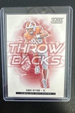2025 Score - Throwbacks Cade Otton #19