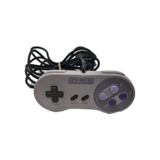 Super Nintendo SNES Controller SNS-005 Tested & Working (E10045300) Read Descrip
