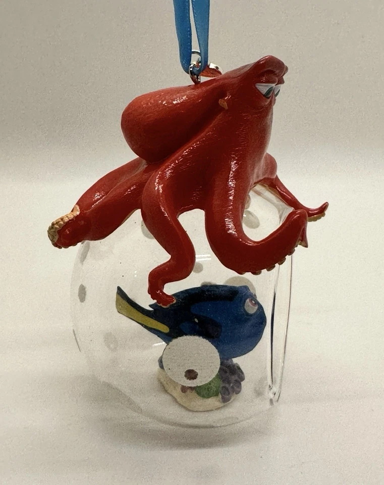 Cúpula de cristal Finding Dory Nemo Hank 2016 de la tienda Disney Foto 3 de 4